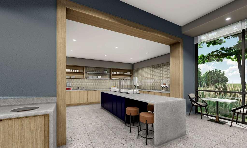 Homewood Suites By Hilton Grand Prairie At Epiccentral Restoran fotoğraf