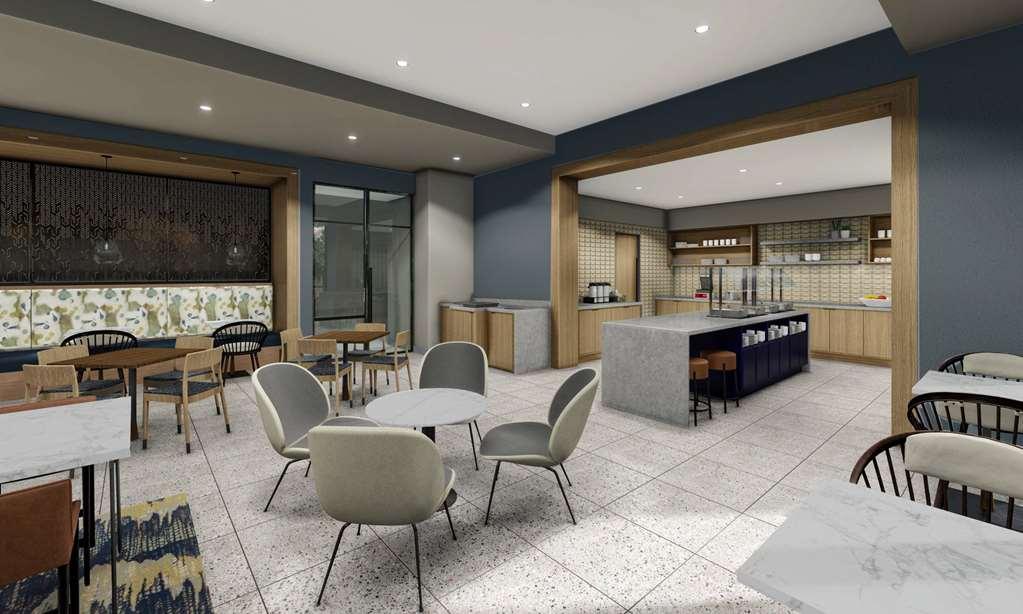 Homewood Suites By Hilton Grand Prairie At Epiccentral Restoran fotoğraf