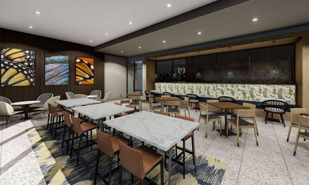 Homewood Suites By Hilton Grand Prairie At Epiccentral Restoran fotoğraf